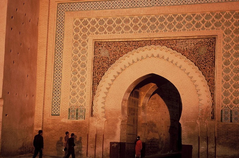 Main gate (Bab el Khemis) into Meknes medina